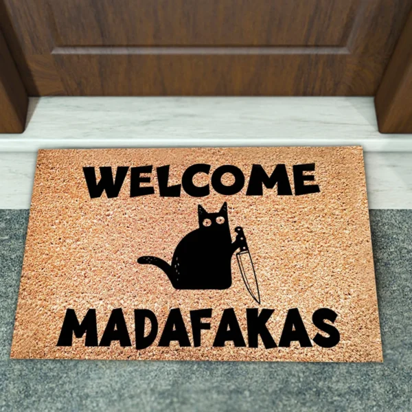 Madafakas Cat Doormat - Image 2