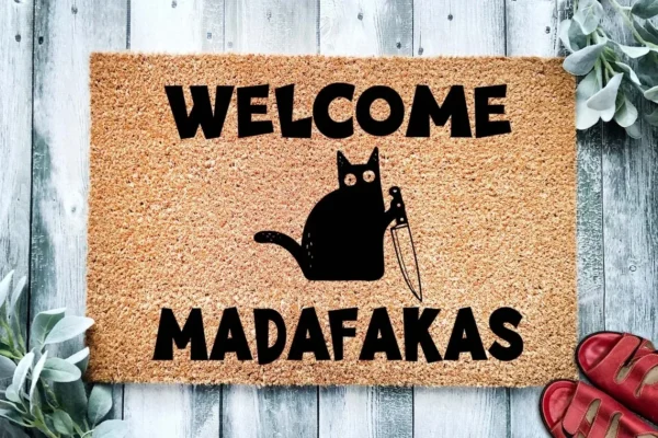 Madafakas Cat Doormat